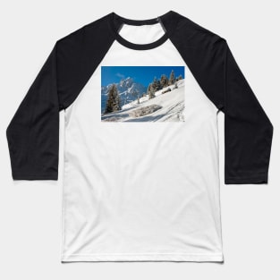 Courchevel 1850 3 Valleys French Alps France Baseball T-Shirt